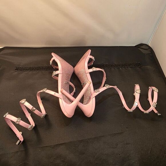 BRAND NEW BARBIE& ALDO SERENE ANKLE STRAP PLAFORM SANDAL - Picture 8 of 16